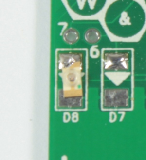 LED flat against the PCB