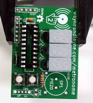 Installed resistor and diode