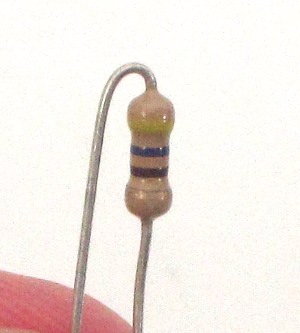 Bend resistor